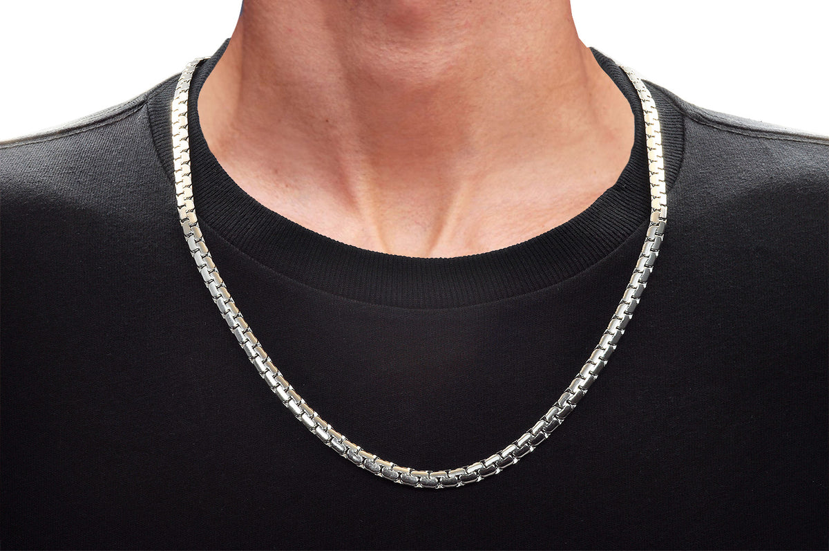 Flat Link Chain Necklace – Sterling Forever