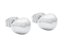 Load image into Gallery viewer, Blackjack Jewelry - Men's Stainless Steel Shapeless Stud Earrings