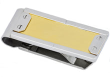 Load image into Gallery viewer, Mens Gold Stainless Steel Money Clip - Blackjack Jewelry