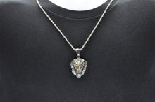 Load image into Gallery viewer, Mens Stainless Steel Lion's Head Pendant - Blackjack Jewelry
