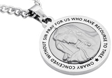 Load image into Gallery viewer, Mens Stainless Steel Mother Mary Pendant - Blackjack Jewelry