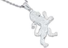 Load image into Gallery viewer, Mens Stainless Steel Lion Pendant - Blackjack Jewelry