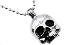 Load image into Gallery viewer, Mens Stainless Steel Skull Pendant - Blackjack Jewelry