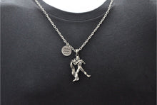 Load image into Gallery viewer, Mens Stainless Steel Zodiac Aquarius Pendant