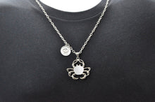 Load image into Gallery viewer, Mens Stainless Steel Zodiac Cancer Pendant