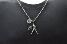 Load image into Gallery viewer, Mens Stainless Steel Zodiac Libre Pendant