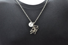 Load image into Gallery viewer, Mens Stainless Steel Zodiac Sagittarius Pendant