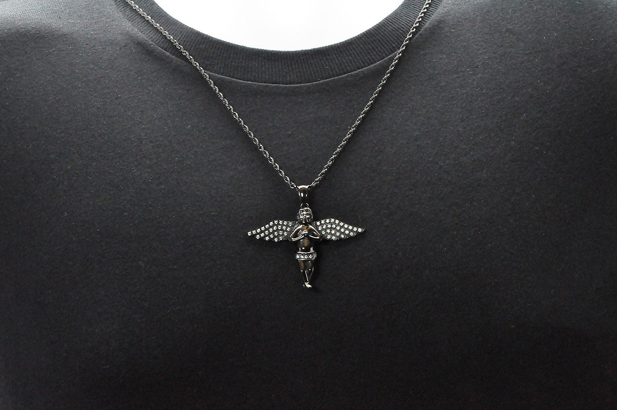 ★GENERAL IDEA★ New Classic Angel Man to Man BLACK WBC3L025 Fallen Angel 20