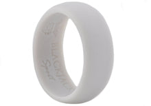 Load image into Gallery viewer, Mens Sports Gray Silicone Band - Blackjack Jewelry