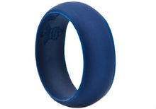 Load image into Gallery viewer, Mens Sports Navy Silicone Band - Blackjack Jewelry
