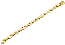 Load image into Gallery viewer, Mens Gold Stainless Steel Anchor Chain Bracelet - Blackjack Jewelry