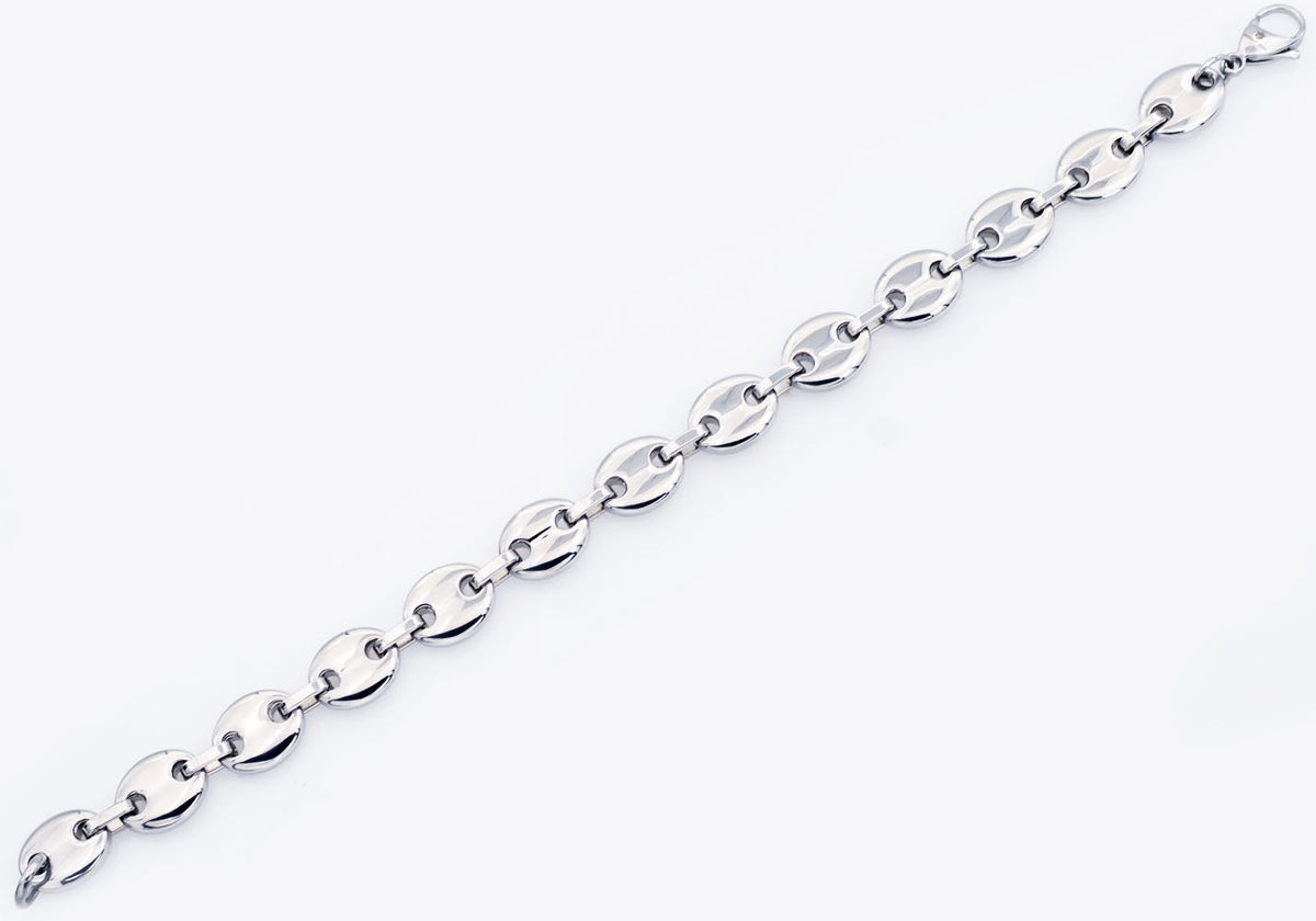 Noelani Main Stainless Steel Chain-Link Bracelet