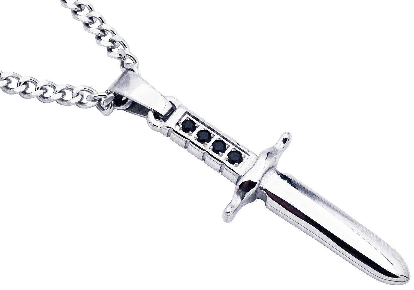 Mens deals dagger pendant