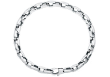 Load image into Gallery viewer, Mens 6mm Stainless Steel Link Chain Bracelet
