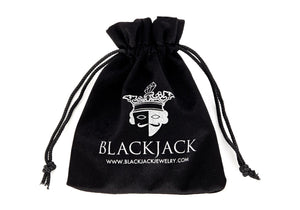 Men's Gold Plated Stainless Steel Compass Pendant With Black Cubic Zirconia and 24" Gold Plated Curb Chain
