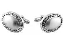 Load image into Gallery viewer, Mens Stainless Steel Cuff Links - Blackjack Jewelry
