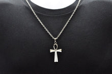 Load image into Gallery viewer, Mens Stainless Steel Ankh Cross Pendant
