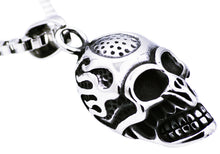 Load image into Gallery viewer, Mens Stainless Steel Skull Pendant - Blackjack Jewelry
