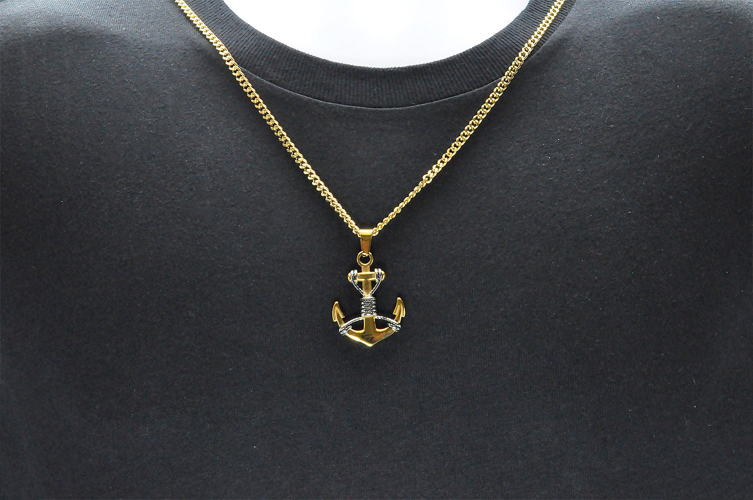 The Anchor Necklace | Anchor necklace, Anchor pendant gold, Anchor jewelry