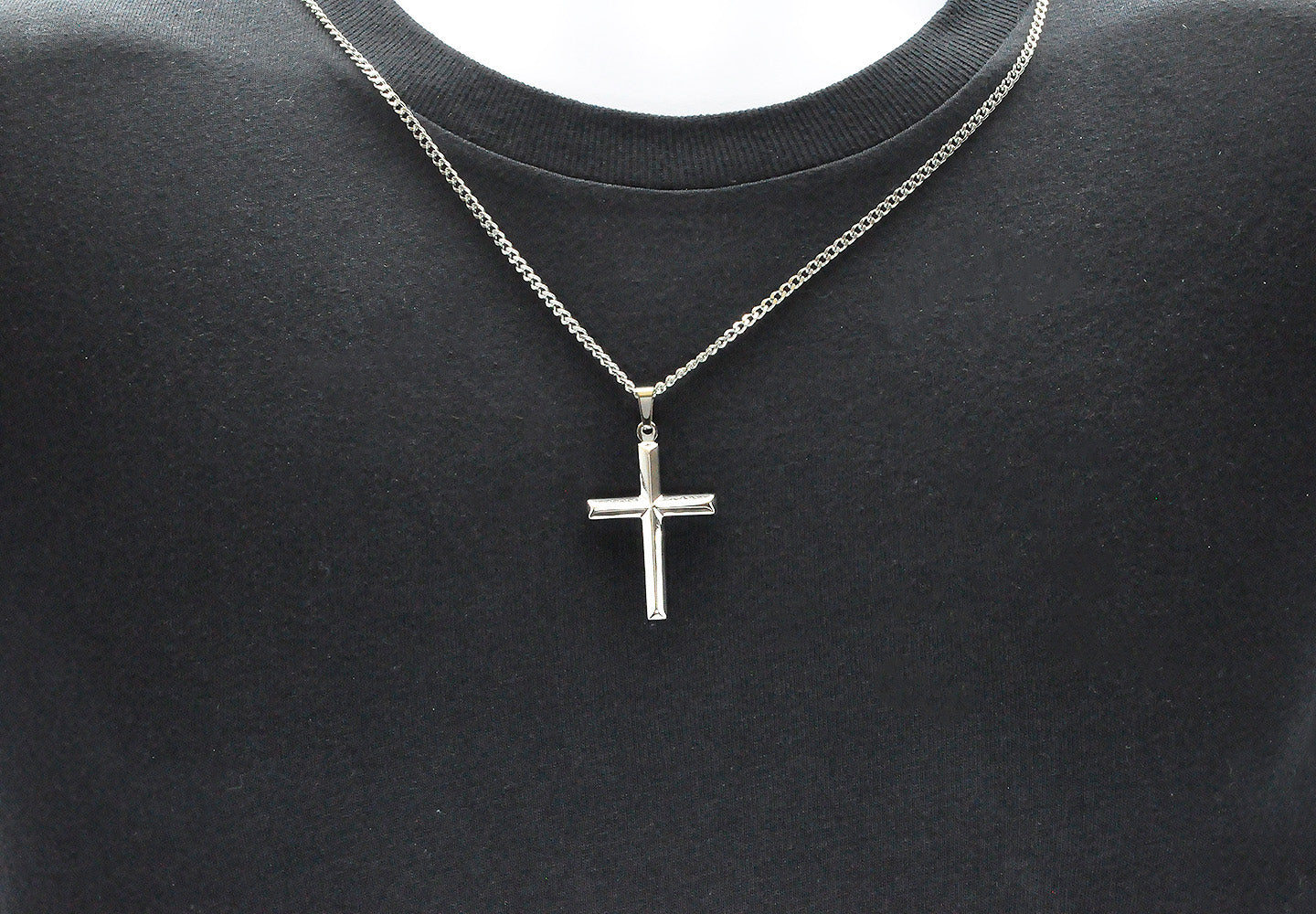 Cross Necklace Stainless Steel | Jared