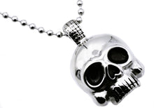 Load image into Gallery viewer, Mens Stainless Steel Skull Pendant - Blackjack Jewelry

