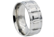 Load image into Gallery viewer, Mens Stainless Steel Band Ring - Blackjack Jewelry
