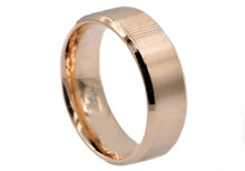 Load image into Gallery viewer, Mens Rose Stainless Steel Band - Blackjack Jewelry
