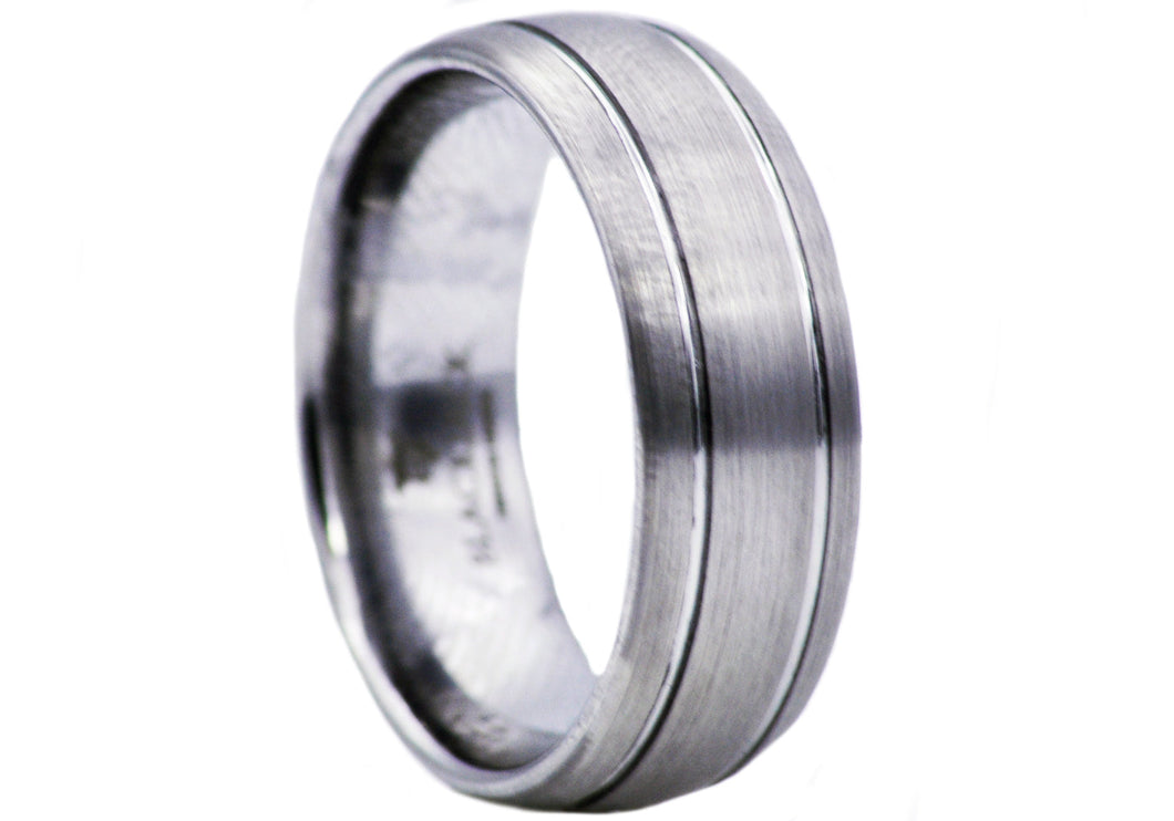 Mens Tungsten Band Ring - Blackjack Jewelry