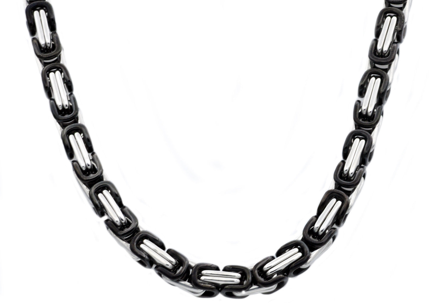 ●BLACKPURPLE● Vincenzo B Side Chain Necklace / unisex 빈센조 b 사이드 체인 목걸이.jpg