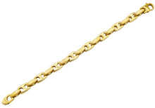 Load image into Gallery viewer, Mens Gold Stainless Steel Anchor Chain Bracelet - Blackjack Jewelry
