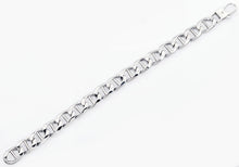 Load image into Gallery viewer, Mens High Polished Stainless Steel Mariner Link Chain Bracelet - Blackjack Jewelry
