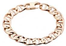 Load image into Gallery viewer, Mens Rose Stainless Steel Mariner Link Chain Bracelet - Blackjack Jewelry
