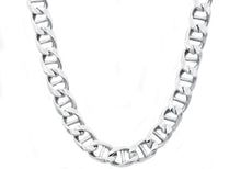 Load image into Gallery viewer, Mens Stainless Steel Mariner Link Chain Necklace - Blackjack Jewelry
