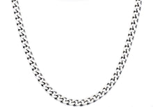 Load image into Gallery viewer, Mens 8mm Stainless Steel Curb Link Chain Necklace - Blackjack Jewelry

