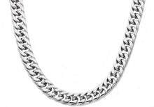 Load image into Gallery viewer, Mens Stainless Steel Double Cuban Link Chain Necklace - Blackjack Jewelry
