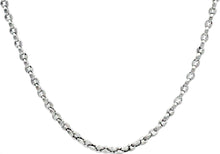 Load image into Gallery viewer, Mens Stainless Steel Link Chain Necklace - Blackjack Jewelry
