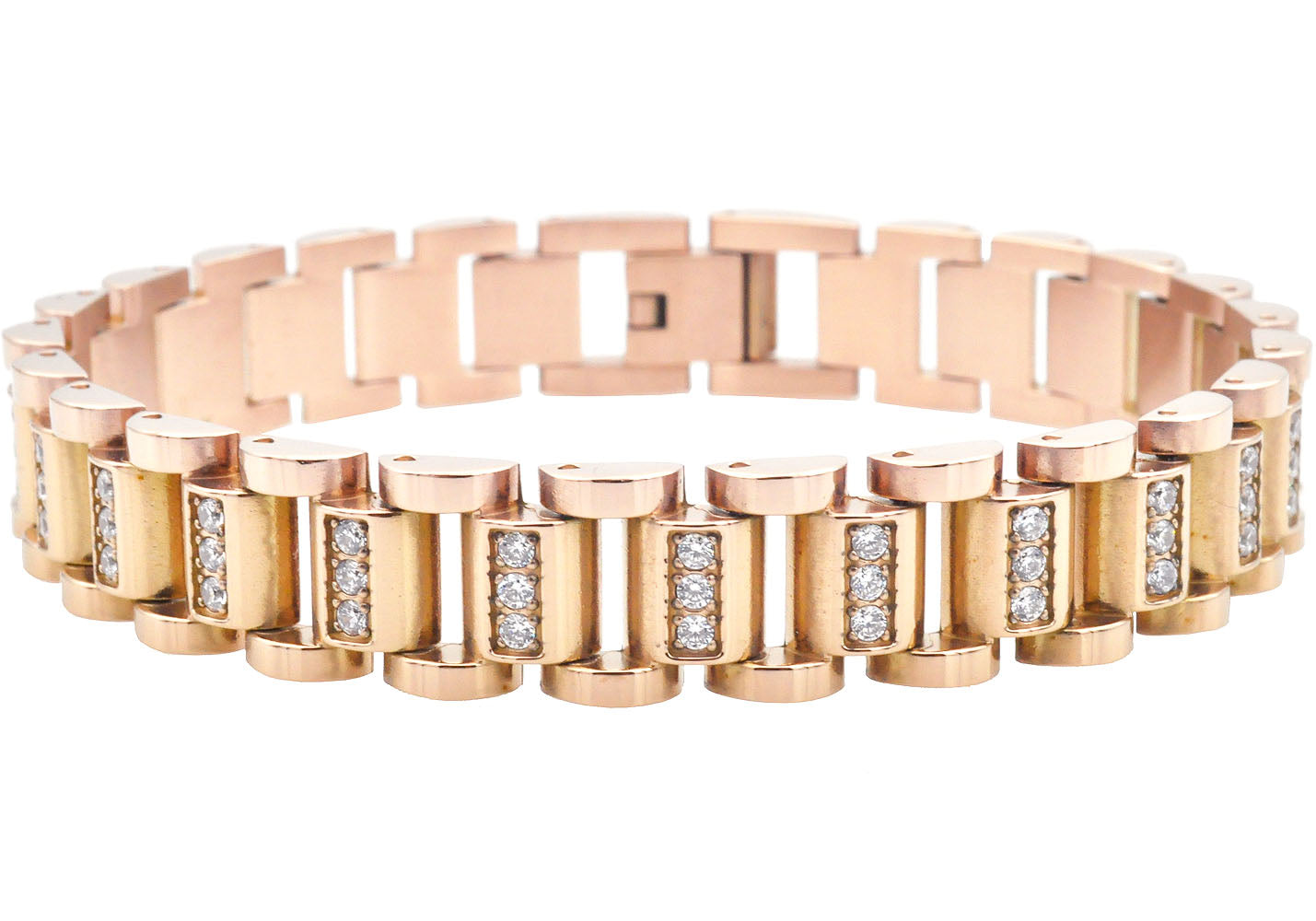 Bracelet Modern in 18k Rose Gold - Filigree Jewelers